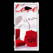 Coque Sony Xperia M2 Amour et passion 5