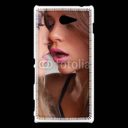 Coque Sony Xperia M2 Couple lesbiennes sexy femmes 1