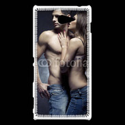Coque Sony Xperia M2 Couple câlin sexy 3