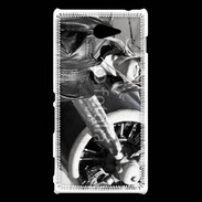Coque Sony Xperia M2 Avion d'autrefois 1