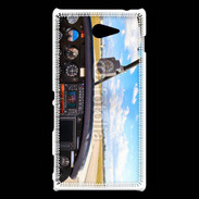 Coque Sony Xperia M2 Cockpit avion de tourisme