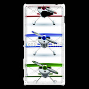 Coque Sony Xperia M2 Avion biplan