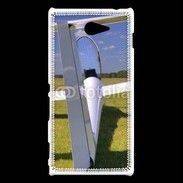 Coque Sony Xperia M2 Planeur vue de derrière