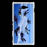 Coque Sony Xperia M2 Chute libre parachutisme