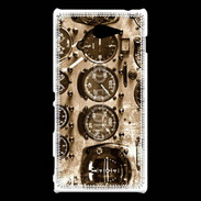 Coque Sony Xperia M2 Rétro aviation