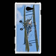 Coque Sony Xperia M2 Avion biplan 5