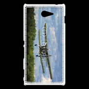 Coque Sony Xperia M2 Avion à l'atterrissage