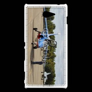 Coque Sony Xperia M2 Avion de la patrouille de france 