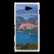 Coque Sony Xperia M2 Parapente en montagne