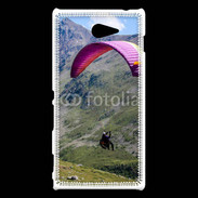 Coque Sony Xperia M2 Parapente en montagne 30