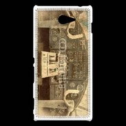 Coque Sony Xperia M2 Vintage aviation 54