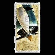 Coque Sony Xperia M2 Vintage aviation 55