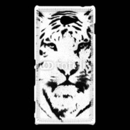 Coque Sony Xperia M2 Tatouage Tigre