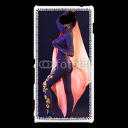 Coque Sony Xperia M2 Tatouage sexy en or