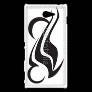Coque Sony Xperia M2 Tatouage d'un symbole de moto