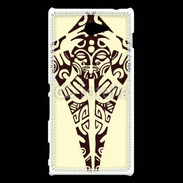 Coque Sony Xperia M2 Tatouage Maori 6