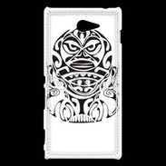 Coque Sony Xperia M2 Tatouage polynésien 1