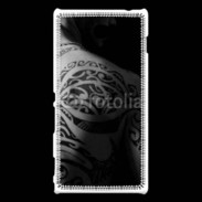 Coque Sony Xperia M2 Tatouage Tribal 6