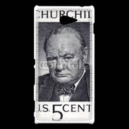 Coque Sony Xperia M2 Timbre Churchill USA 