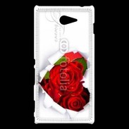 Coque Sony Xperia M2 Rose forever