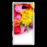 Coque Sony Xperia M2 Bouquet de fleurs