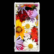 Coque Sony Xperia M2 Belles fleurs