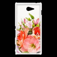Coque Sony Xperia M2 Bouquet de fleurs 2