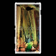 Coque Sony Xperia M2 Stalactites dans une grotte