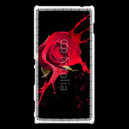 Coque Sony Xperia M2 Rose splash