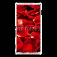 Coque Sony Xperia M2 Fond pétales de roses