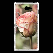 Coque Sony Xperia M2 Belle rose 50
