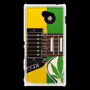 Coque Sony Xperia M2 Guitare Reggae