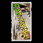 Coque Sony Xperia M2 Rastafari graffiti