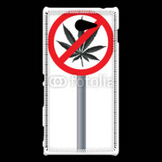 Coque Sony Xperia M2 Cannabis interdit