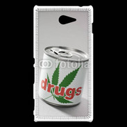 Coque Sony Xperia M2 Boite de conserve drugs