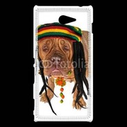 Coque Sony Xperia M2 Rasta Dog 50
