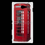 Coque Sony Xperia M2 Cabine téléphonique rouge