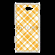 Coque Sony Xperia M2 Fond à carreaux