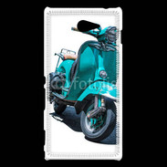 Coque Sony Xperia M2 Dessin de scooter vintage