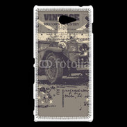 Coque Sony Xperia M2 Vintage Wheels