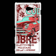 Coque Sony Xperia M2 Vintage Cuba libre