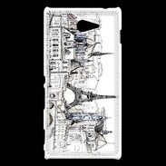 Coque Sony Xperia M2 La France rurale vintage