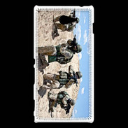 Coque Sony Xperia M2 Squad de militaire