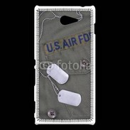 Coque Sony Xperia M2 Uniforme US Air Force