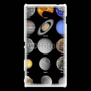 Coque Sony Xperia M2 Système solaire