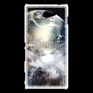 Coque Sony Xperia M2 La terre vue de l'espace