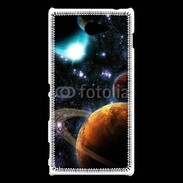 Coque Sony Xperia M2 Planète système solaire