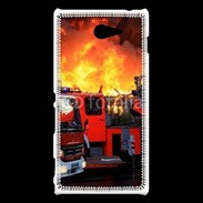 Coque Sony Xperia M2 Intervention des pompiers incendie