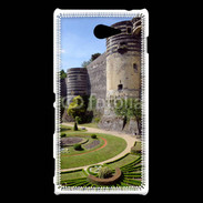 Coque Sony Xperia M2 Château fort et jardins d'Angers en France