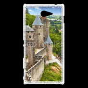 Coque Sony Xperia M2 Forteresse de Carcassonne